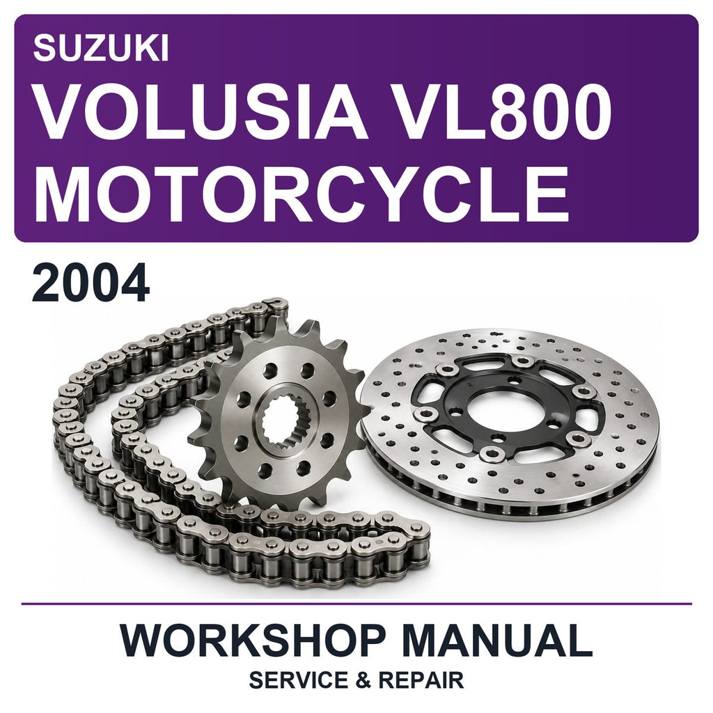 2004 Suzuki Volusia VL800 Motorcycle Workshop Service & Repair Manual