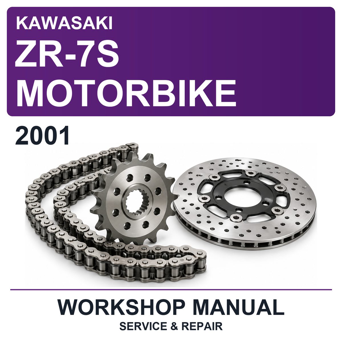 2001 Kawasaki ZR-7S Motorbike Workshop Service & Repair Manual