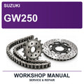 Suzuki GW250 Workshop Service & Repair Manual