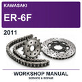 2011 Kawasaki ER-6F Workshop Service & Repair Manual