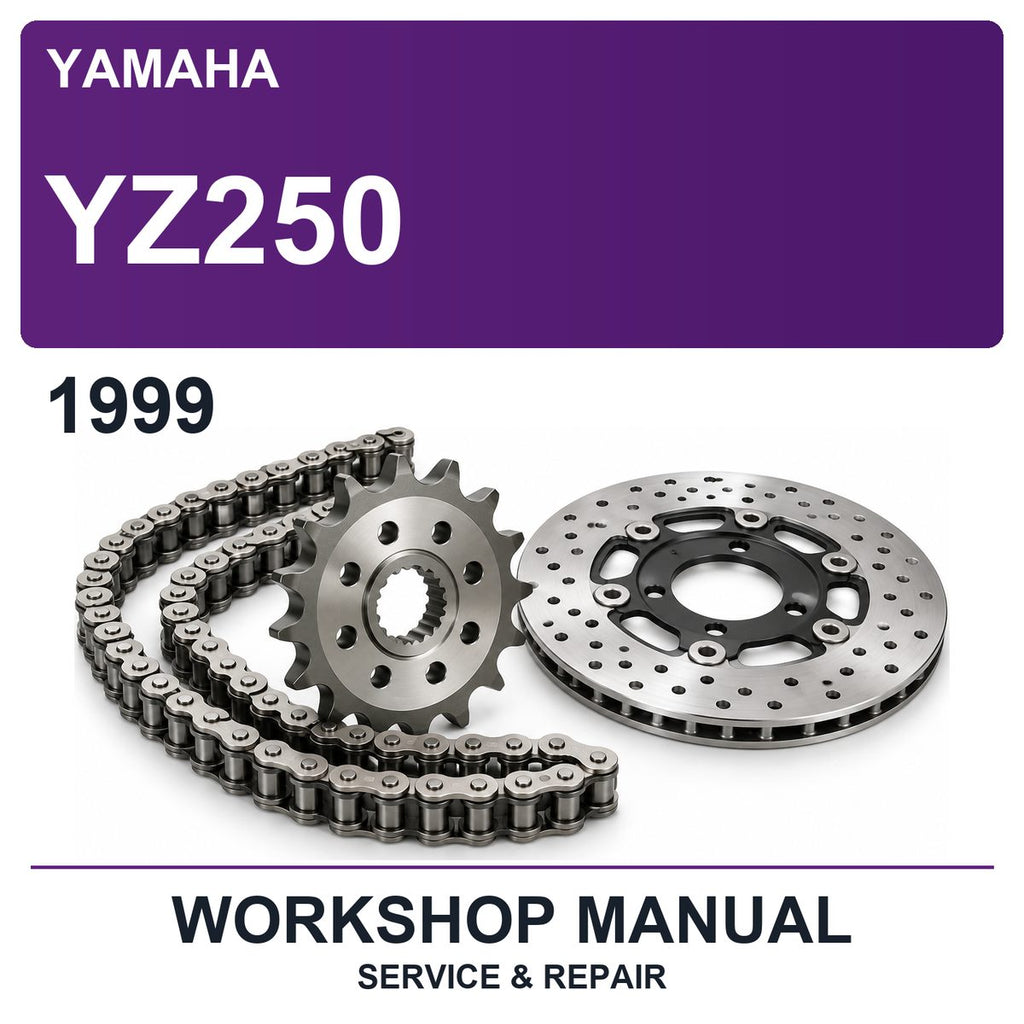 1999 Yamaha YZ250 Workshop Service & Repair Manual