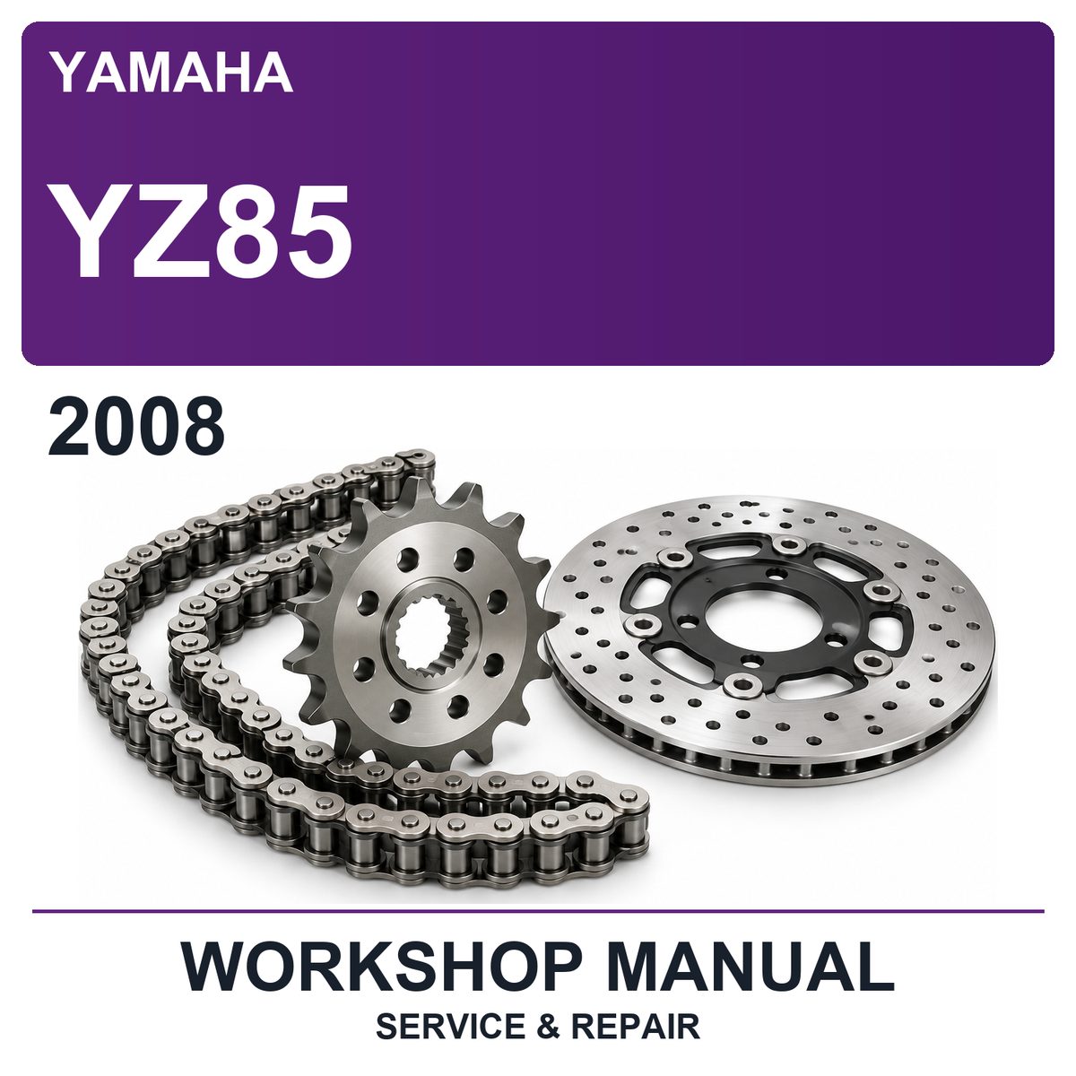 2008 Yamaha YZ85 Workshop Service & Repair Manual
