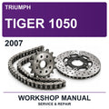 2007 Triumph Tiger 1050 Workshop Service & Repair Manual