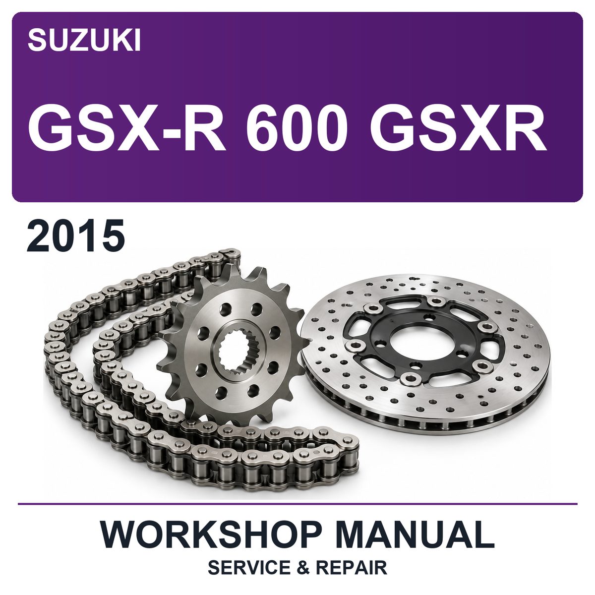 2015 Suzuki GSX-R 600 Gsxr Workshop Service & Repair Manual