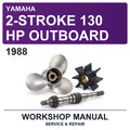 1988 Yamaha 2-Stroke 130 HP Outboard Workshop Service & Repair Manual