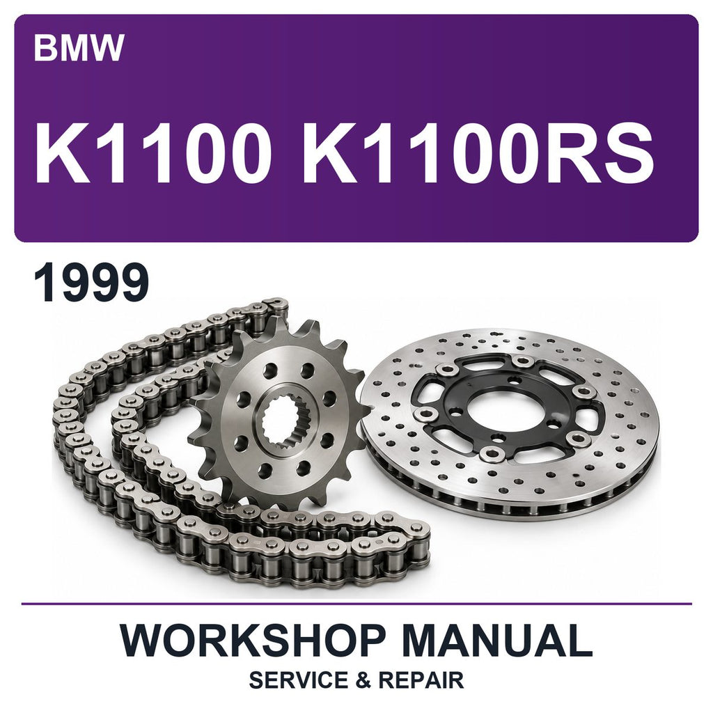1999 BMW K1100 K1100RS Workshop Service & Repair Manual