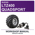 Suzuki LTZ400 Quadsport Workshop Service & Repair Manual