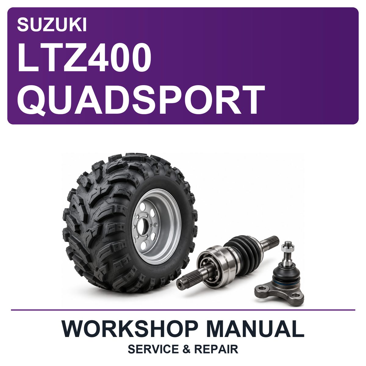 Suzuki LTZ400 Quadsport Workshop Service & Repair Manual