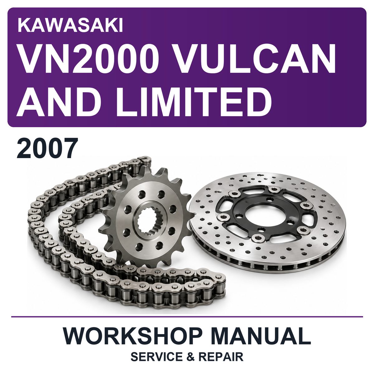 2007 Kawasaki VN2000 Vulcan And Limited Workshop Service & Repair Manual