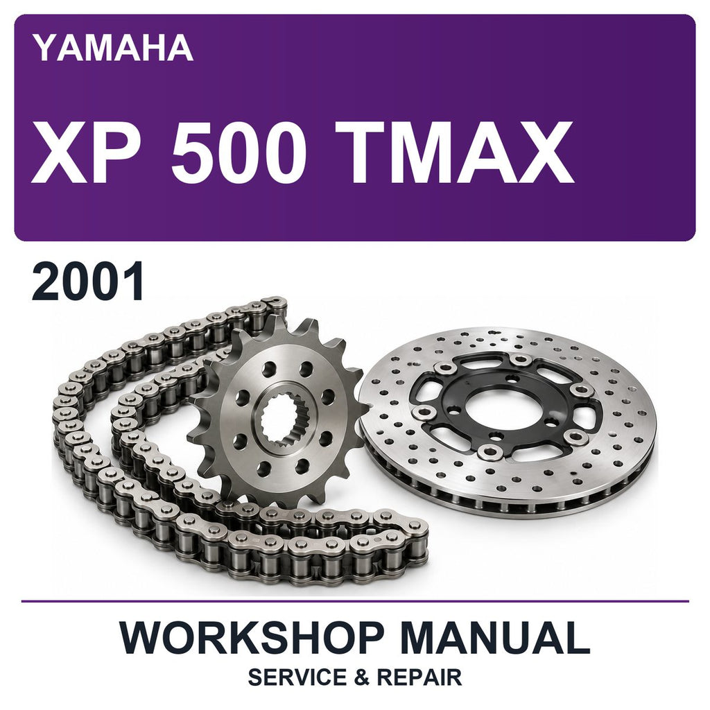 2001 Yamaha XP 500 Tmax Workshop Service & Repair Manual