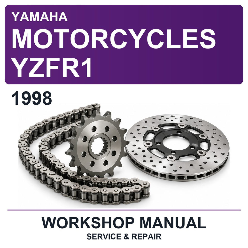 1998 Yamaha Motorcycles YZFR1 Workshop Service & Repair Manual