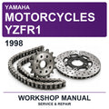 1998 Yamaha Motorcycles YZFR1 Workshop Service & Repair Manual