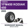 2005 Yamaha YFM450 Kodiak 450 Workshop Service & Repair Manual