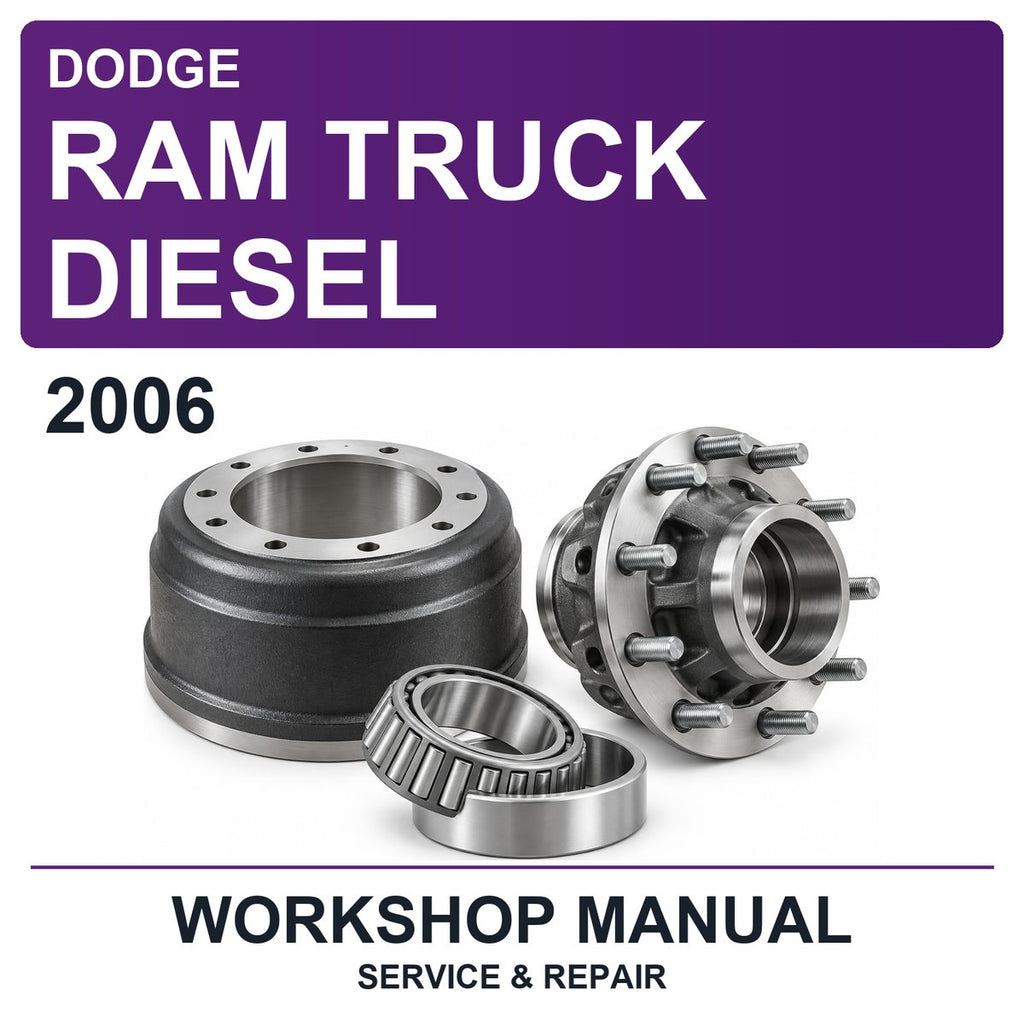 2006 Dodge RAM Truck Diesel Workshop Service & Repair Manual