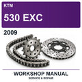 2009 KTM 530 EXC Workshop Service & Repair Manual