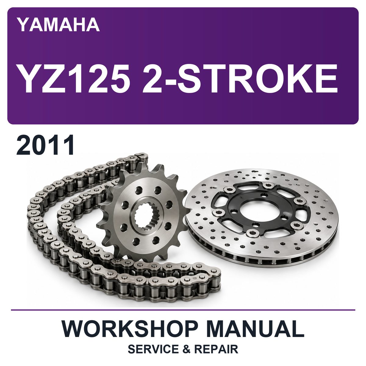 2011 Yamaha YZ125 2-Stroke Workshop Service & Repair Manual