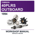 1994 Yamaha 40PLRS Outboard Workshop Service & Repair Manual