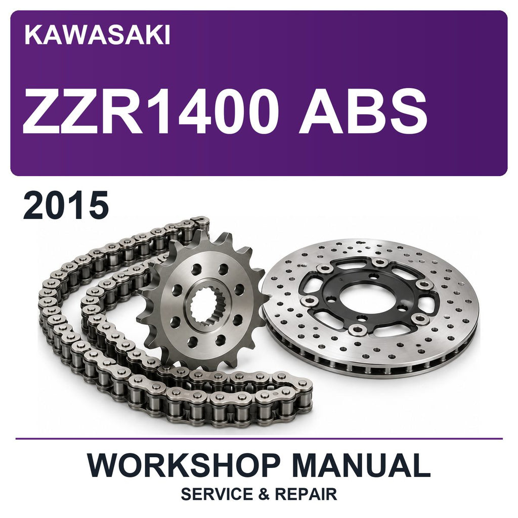 2015 Kawasaki ZZR1400 ABS Workshop Service & Repair Manual