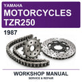 1987 Yamaha Motorcycles TZR250 Workshop Service & Repair Manual