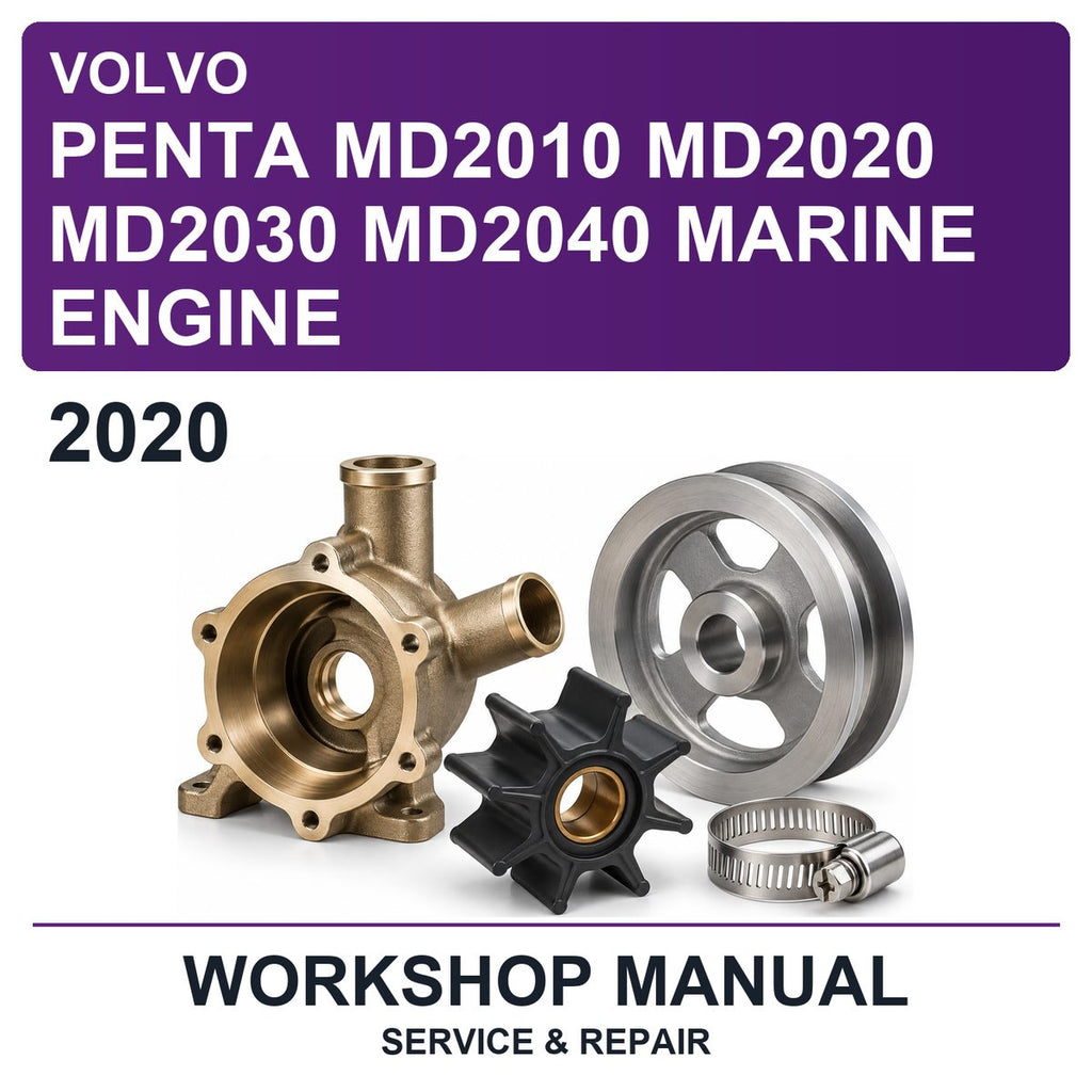 2020 Volvo Penta MD2010 MD2020 MD2030 MD2040 Marine Engine Workshop Service & Repair Manual
