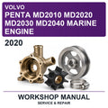 2020 Volvo Penta MD2010 MD2020 MD2030 MD2040 Marine Engine Workshop Service & Repair Manual
