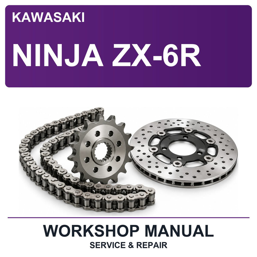 Kawasaki Ninja ZX-6R Workshop Service & Repair Manual