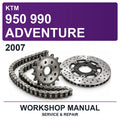 2007 KTM 950 990 Adventure Workshop Service & Repair Manual