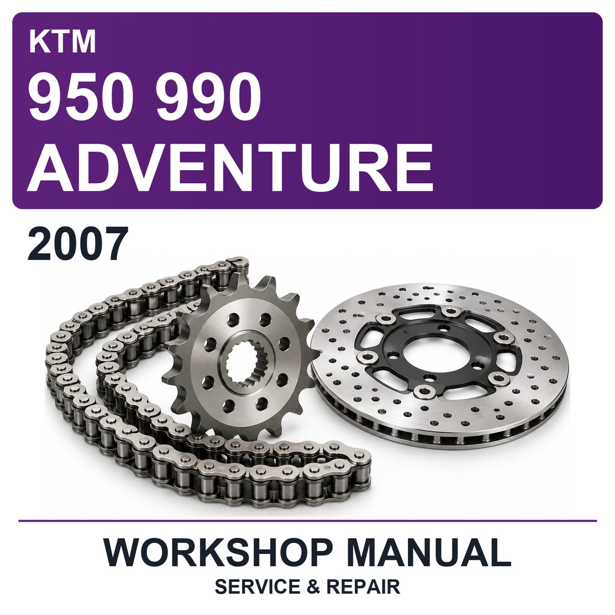 2007 KTM 950 990 Adventure Workshop Service & Repair Manual