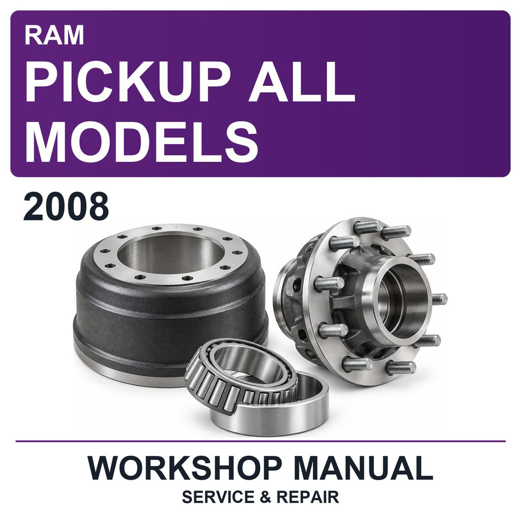 2008 Ram Pickup All Models Workshop Service & Repair Manual