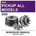 2008 Ram Pickup All Models Workshop Service & Repair Manual