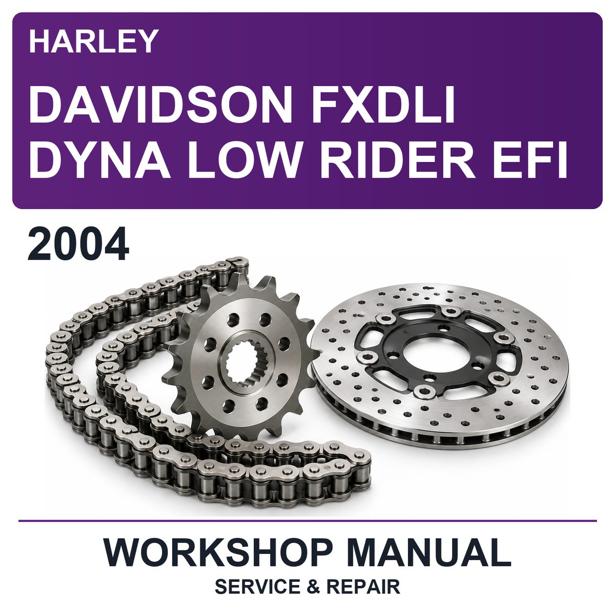 2004 Harley Davidson Fxdli Dyna Low Rider EFI Workshop Service & Repair Manual