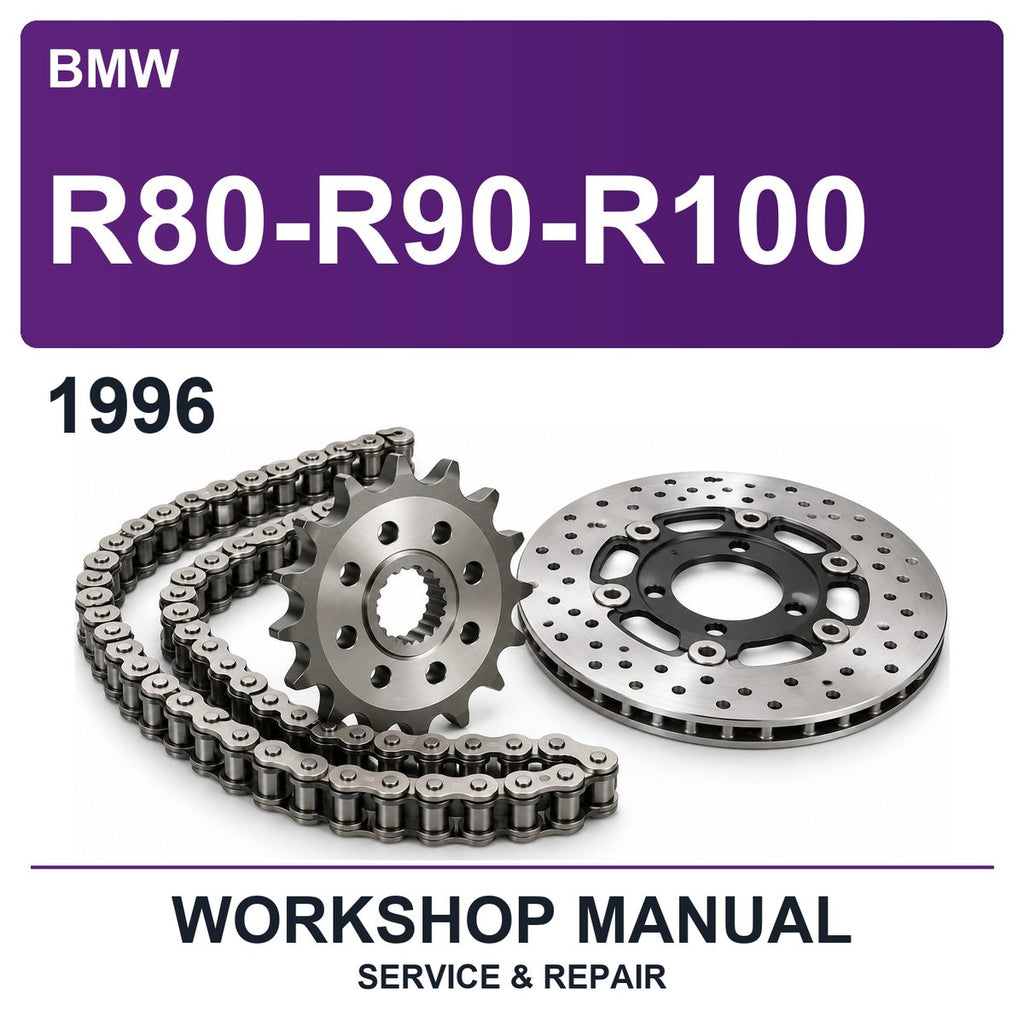 1996 BMW R80-R90-R100 Workshop Service & Repair Manual