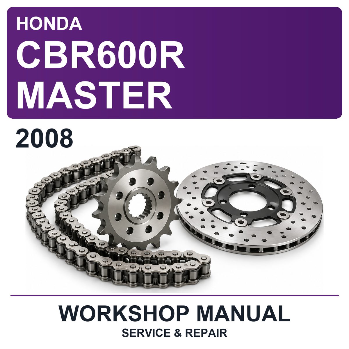 2008 Honda CBR600R Master Workshop Service & Repair Manual