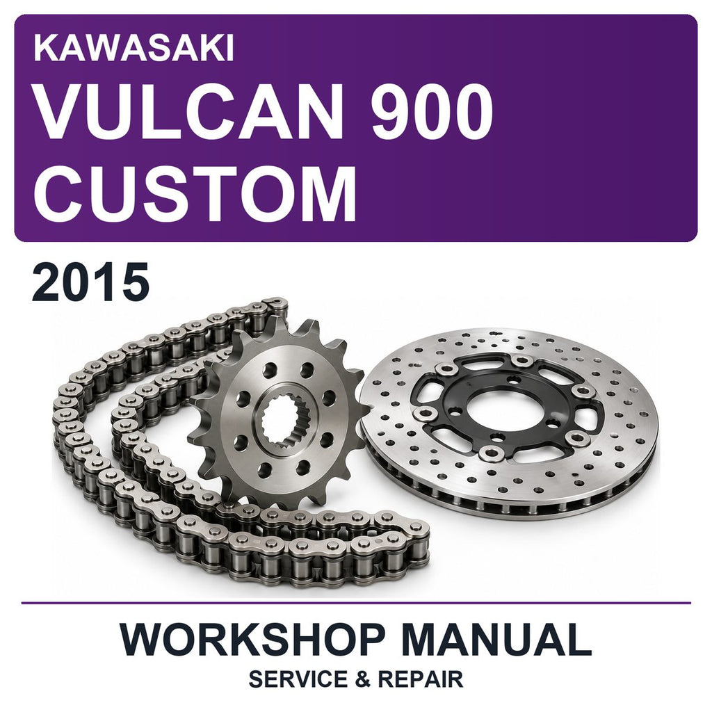2015 Kawasaki Vulcan 900 Custom Workshop Service & Repair Manual