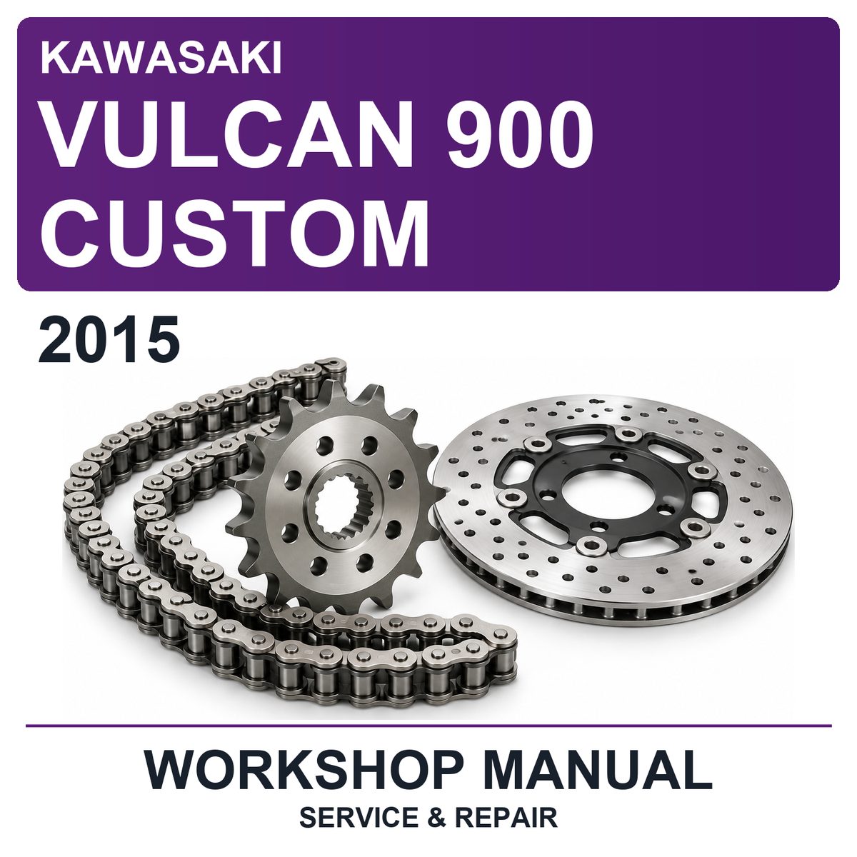 2015 Kawasaki Vulcan 900 Custom Workshop Service & Repair Manual