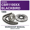 1998 Honda CBR1100XX Blackbird Workshop Service & Repair Manual