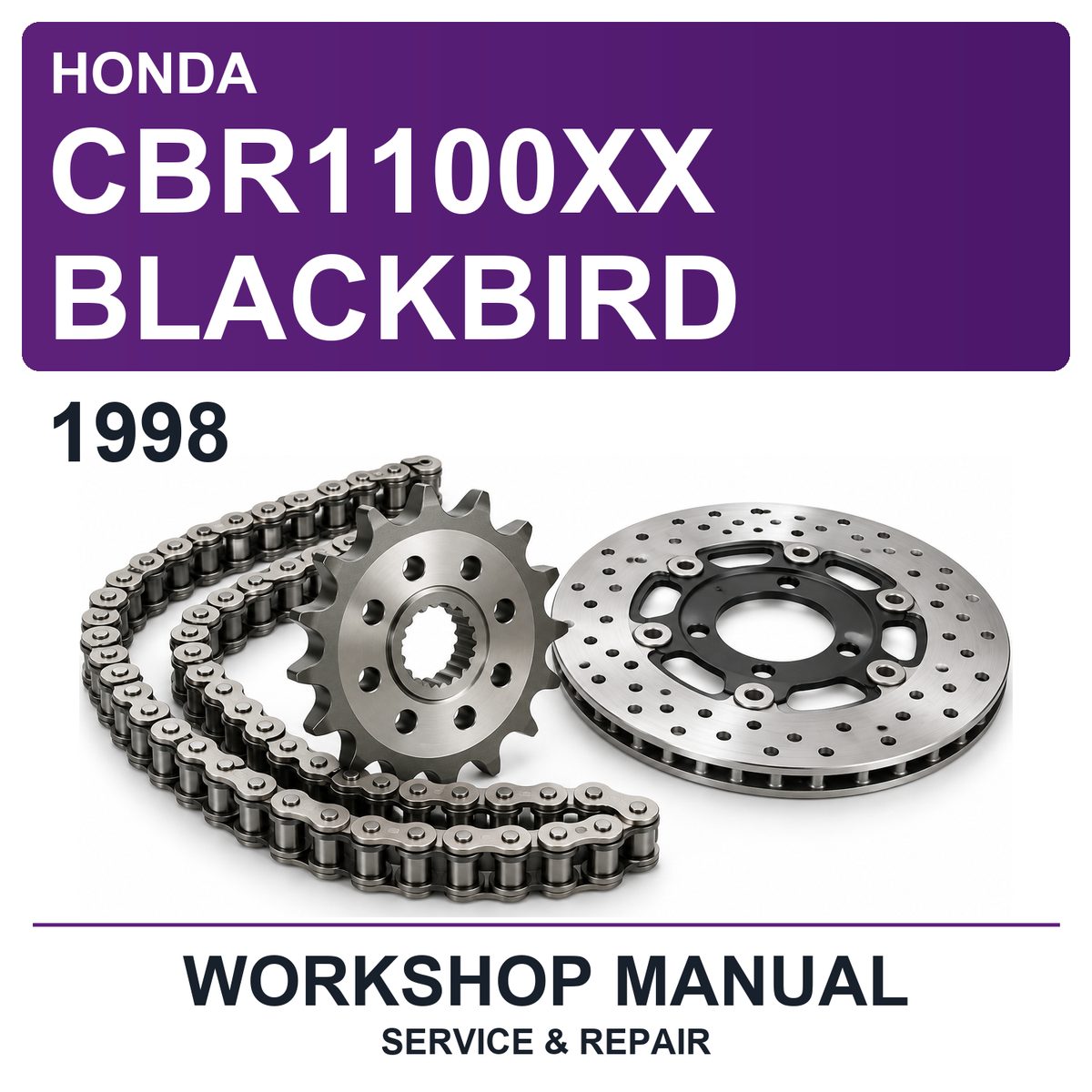 1998 Honda CBR1100XX Blackbird Workshop Service & Repair Manual
