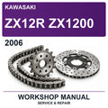 2006 Kawasaki ZX12R ZX1200 Workshop Service & Repair Manual