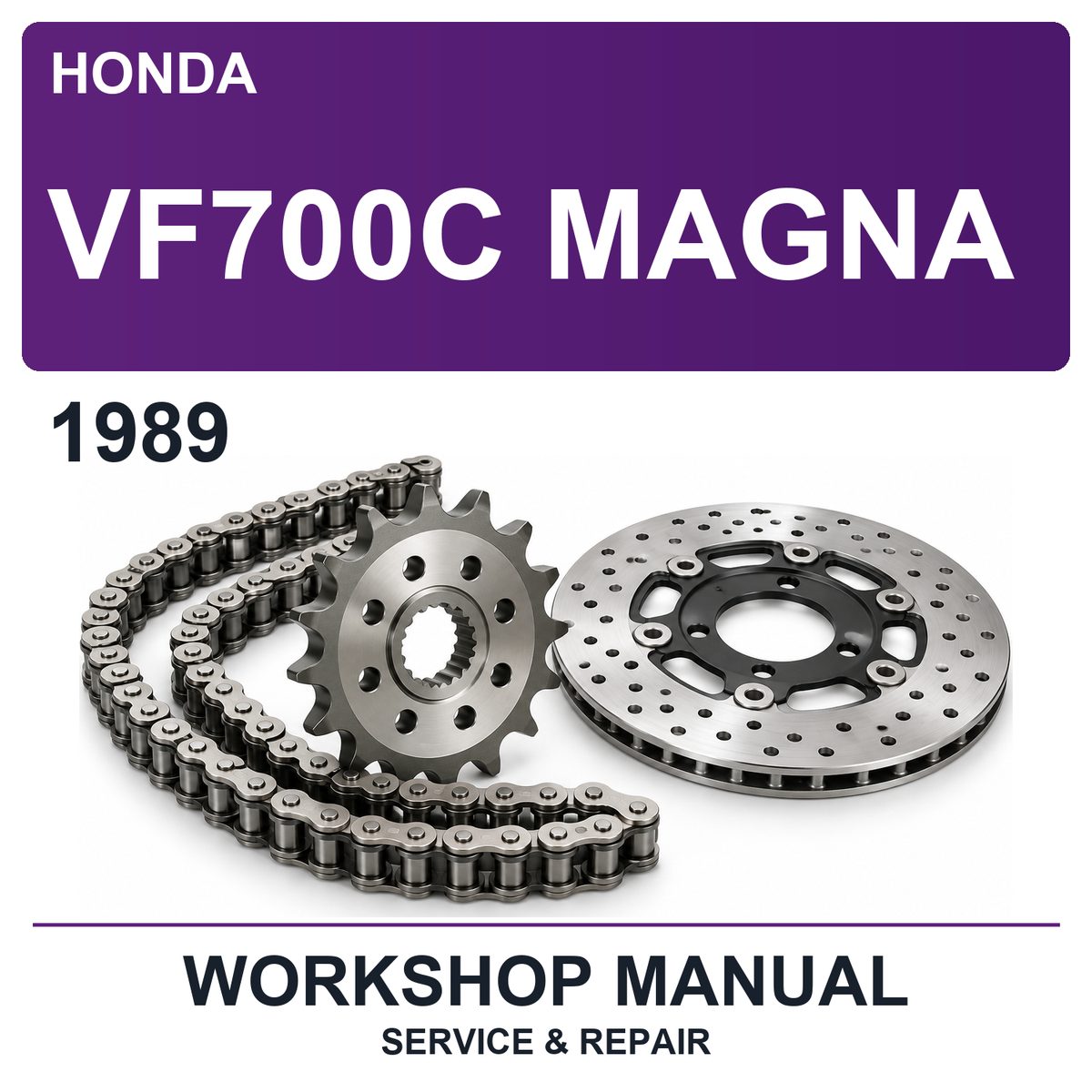 1989 Honda VF700C Magna Workshop Service & Repair Manual