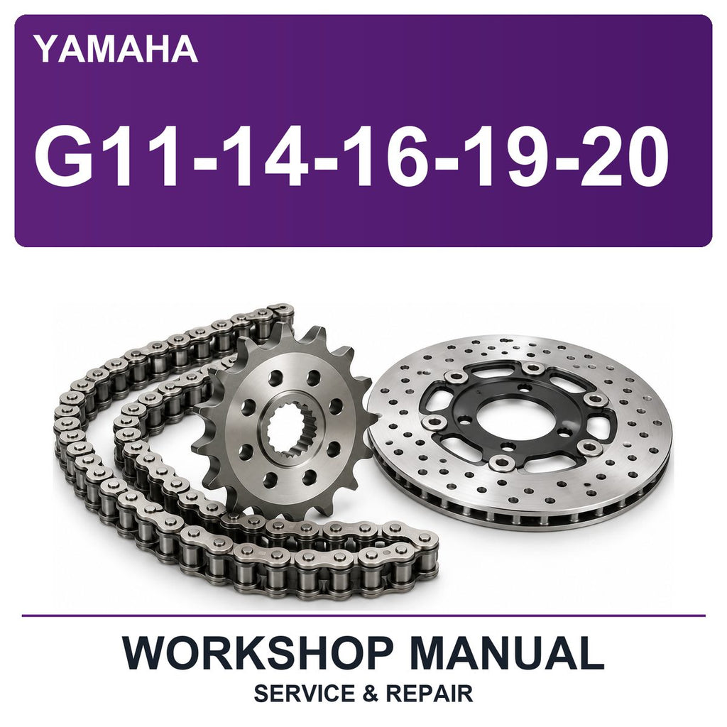 Yamaha G11-14-16-19-20 Workshop Service & Repair Manual