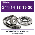 Yamaha G11-14-16-19-20 Workshop Service & Repair Manual