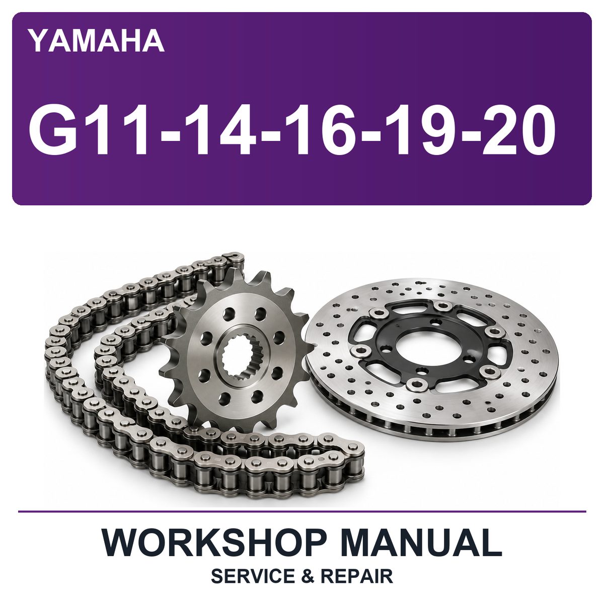 Yamaha G11-14-16-19-20 Workshop Service & Repair Manual
