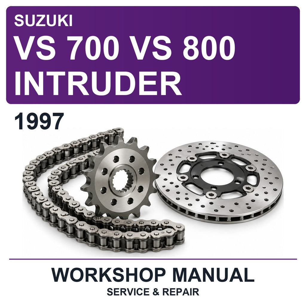 1997 Suzuki Vs 700 Vs 800 Intruder Workshop Service & Repair Manual