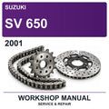 2001 Suzuki SV 650 Workshop Service & Repair Manual