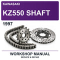 1997 Kawasaki KZ550 Shaft Workshop Service & Repair Manual