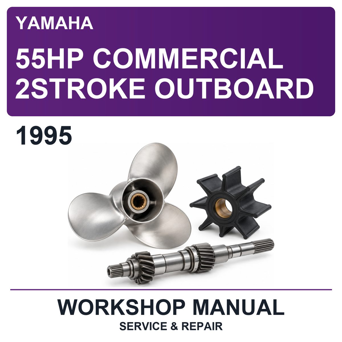 1995 Yamaha 55HP Commercial 2STROKE Outboard Workshop Service & Repair Manual