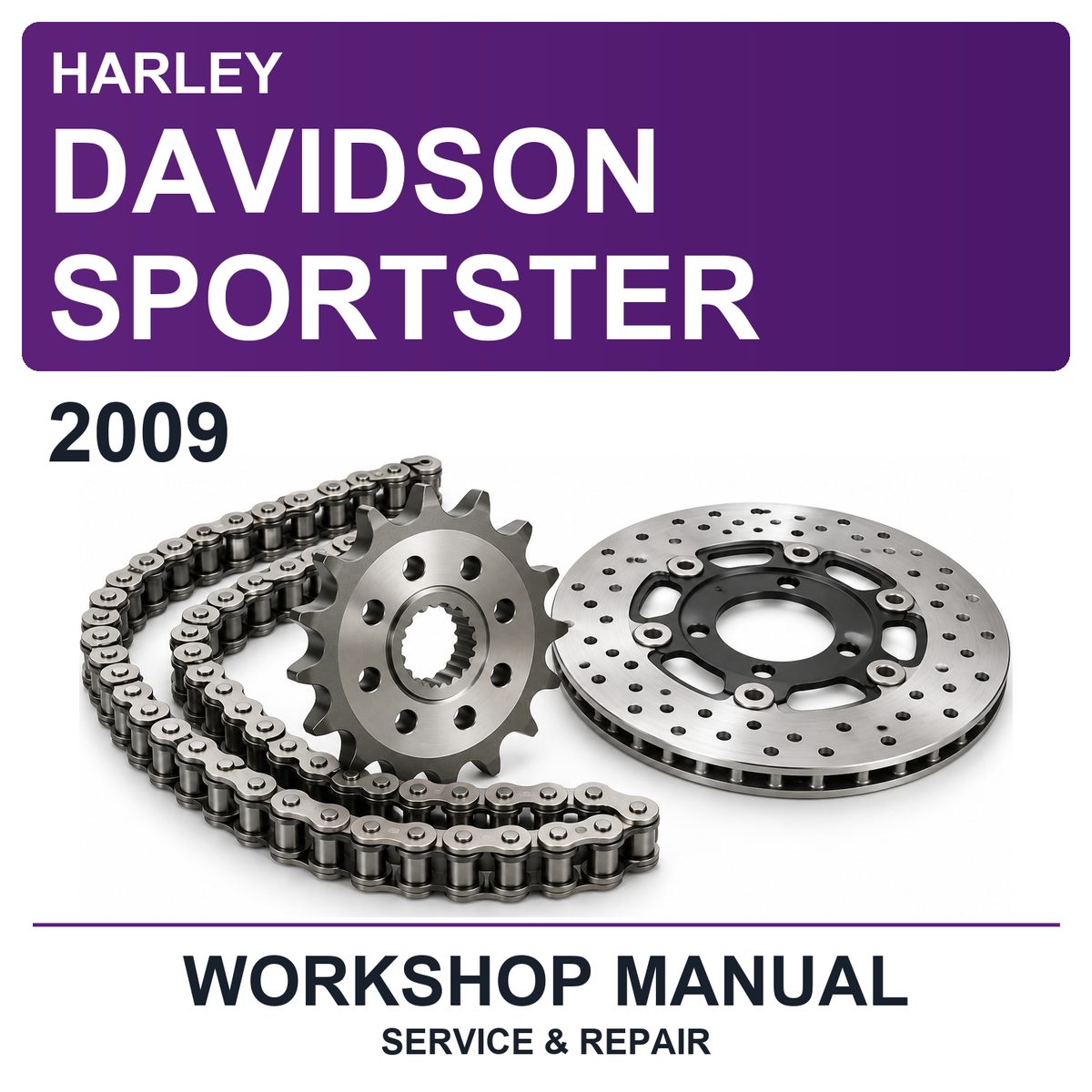 2009 Harley Davidson Sportster Workshop Service & Repair Manual