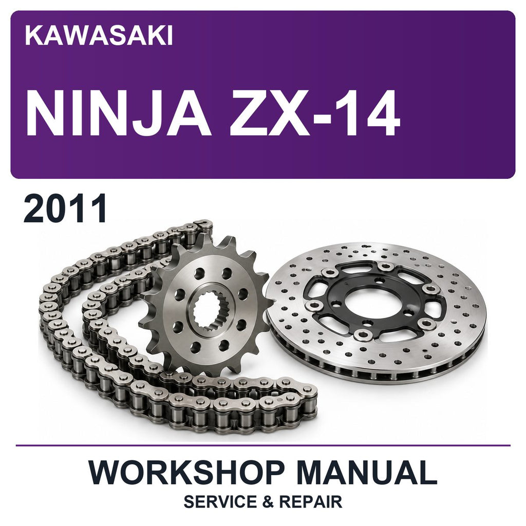 2011 Kawasaki Ninja ZX-14 Workshop Service & Repair Manual