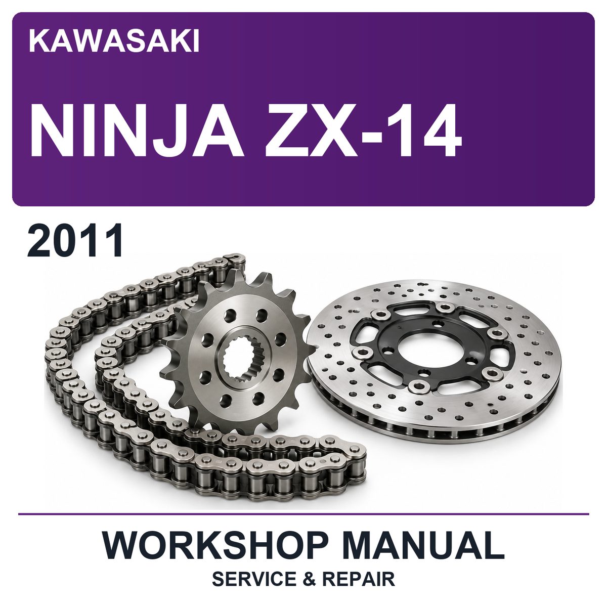 2011 Kawasaki Ninja ZX-14 Workshop Service & Repair Manual
