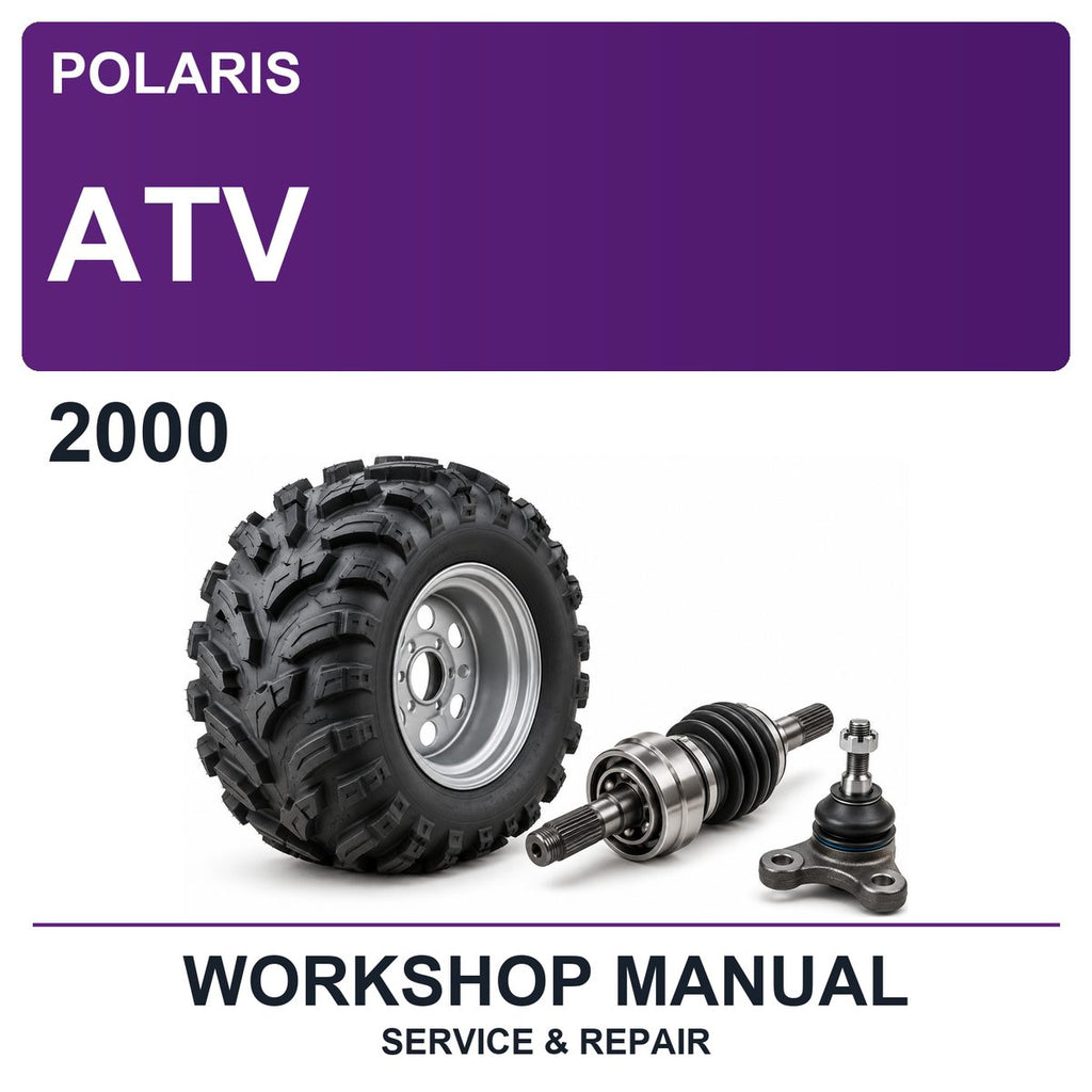 2000 Polaris ATV Workshop Service & Repair Manual